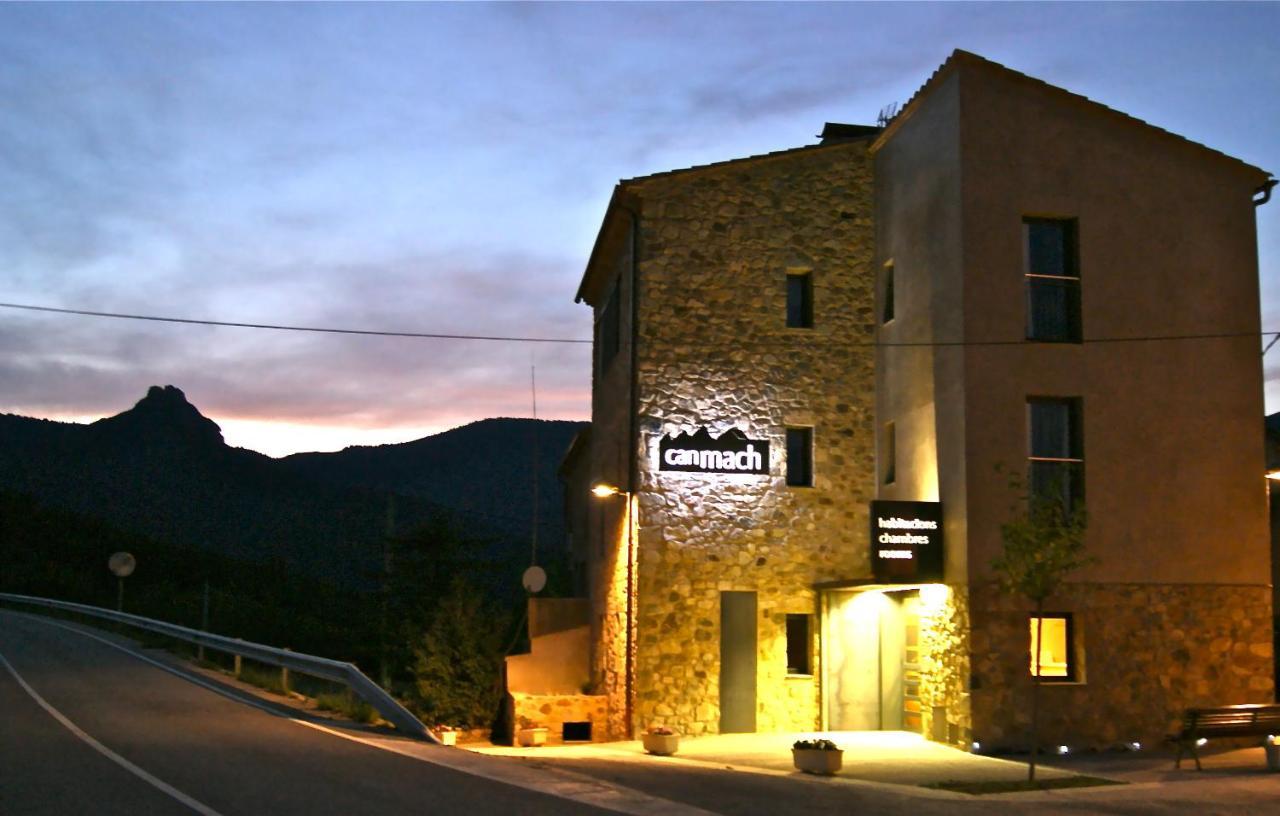 Restaurante Y Alojamiento Can Mach Tapis Exterior photo